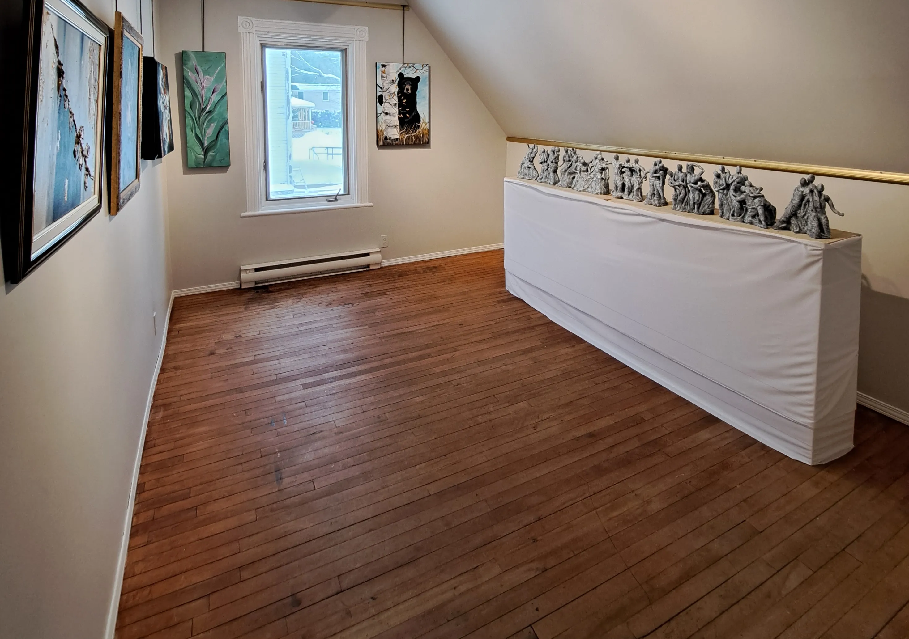 Inside the building - 2nd floor