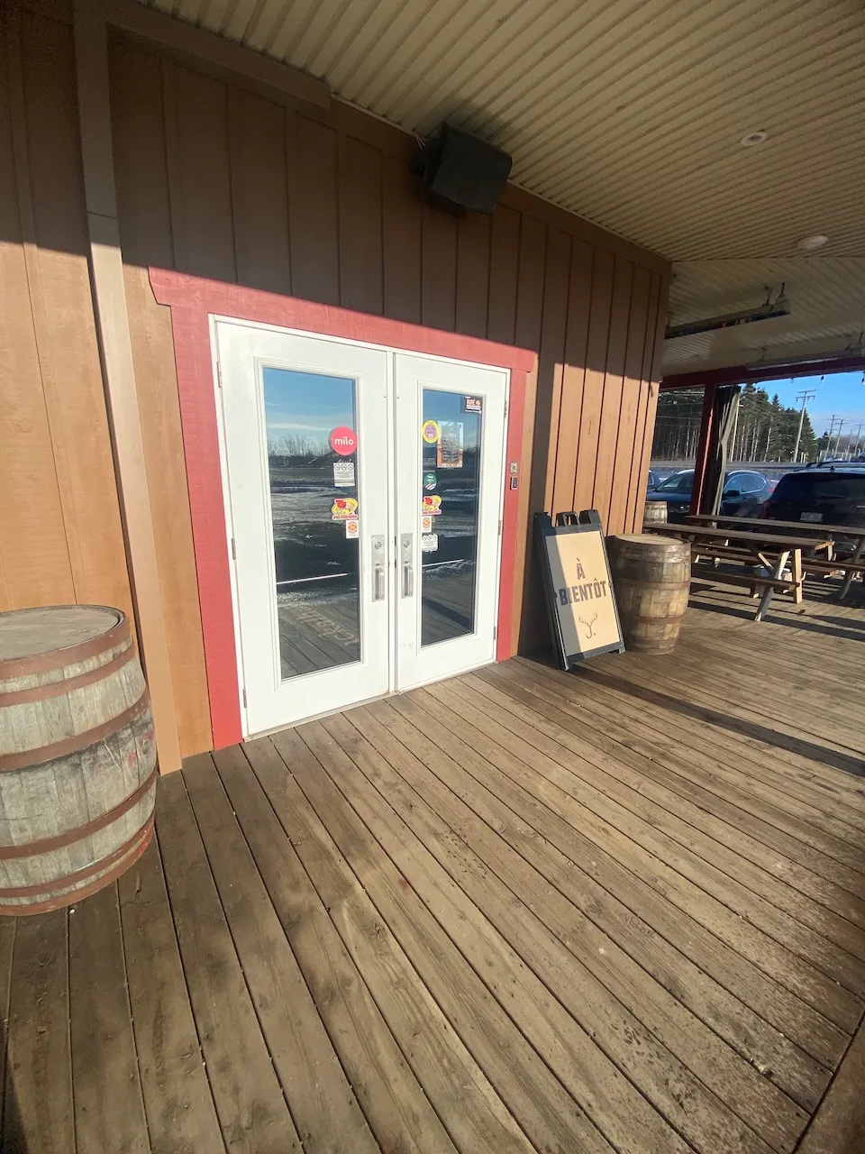 Outdoor entrance