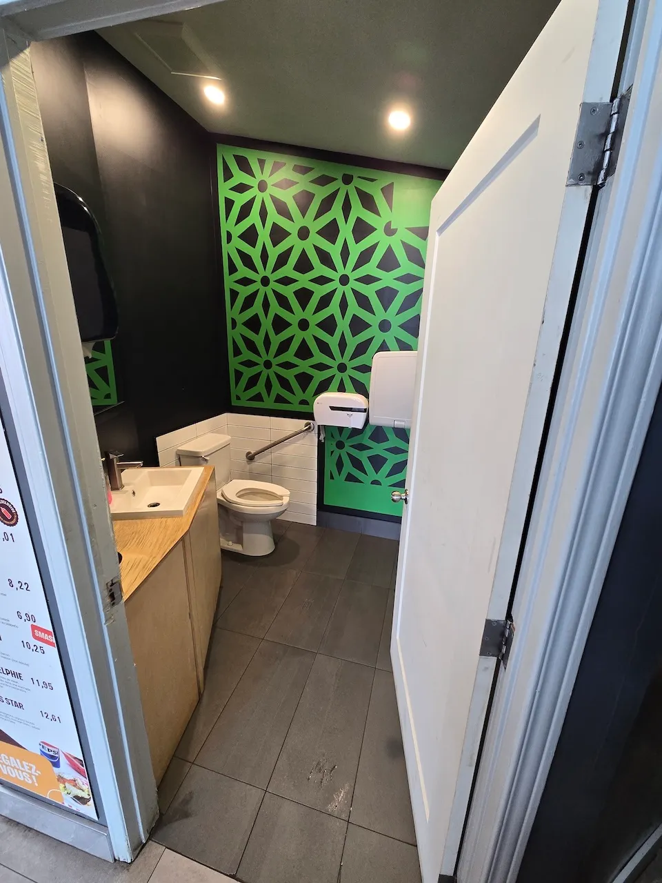 Restaurant restroom