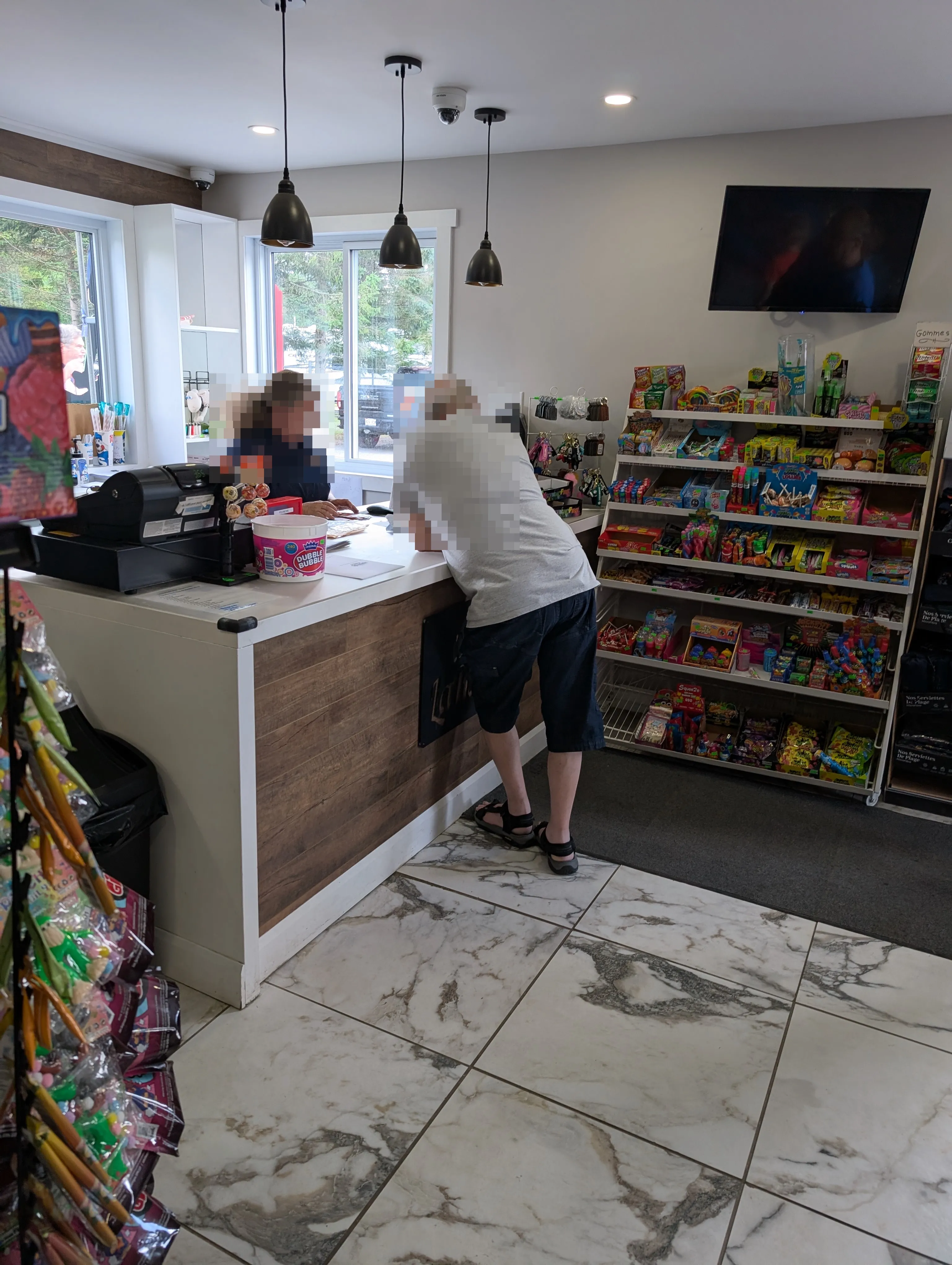 Comptoir d'accueil