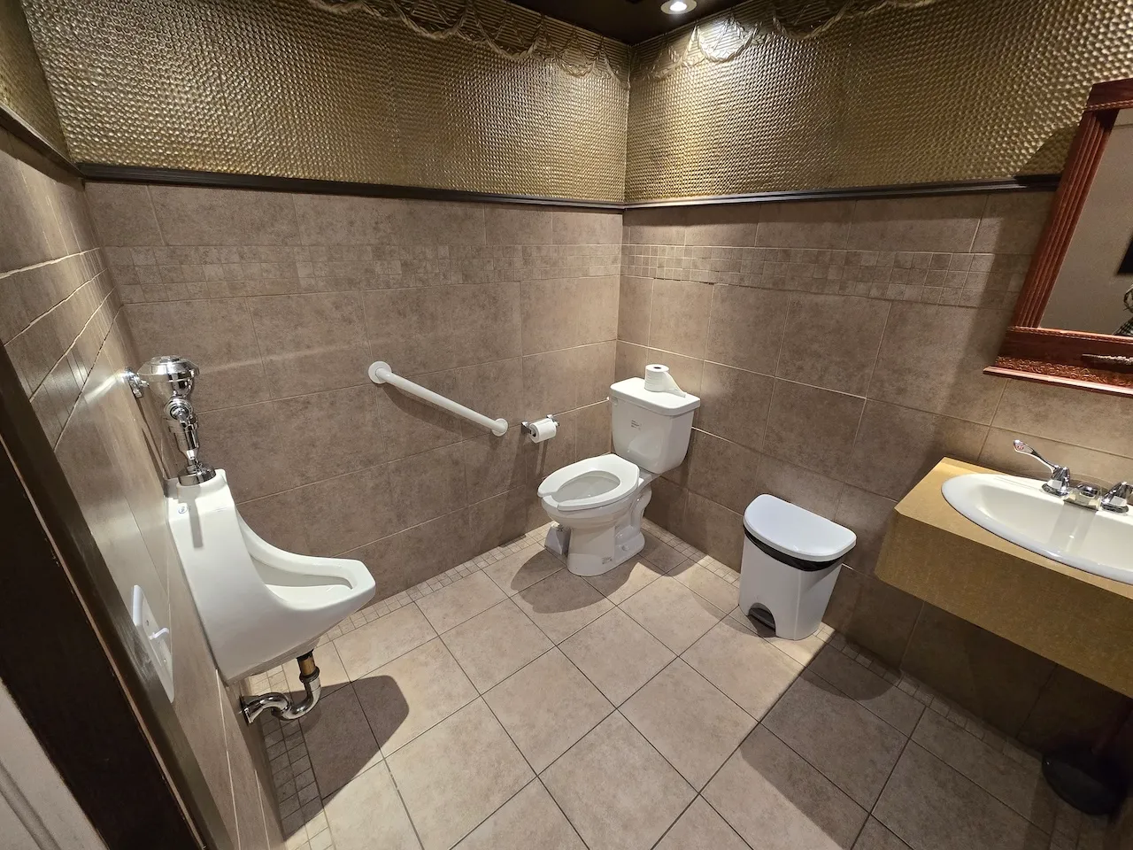 Museum restroom