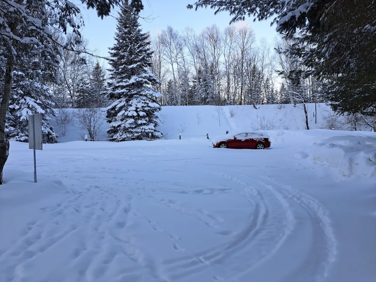 Winter - Parking