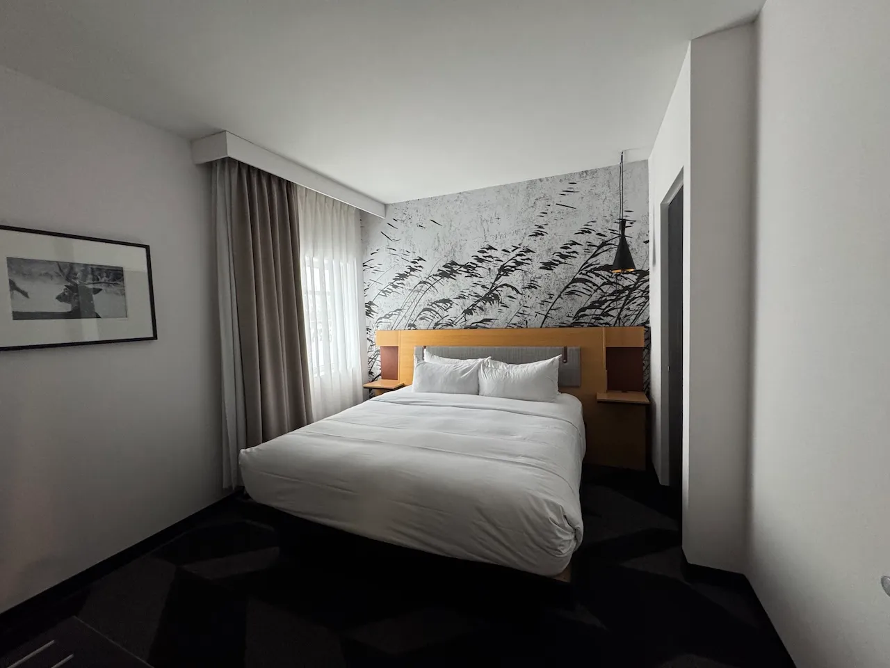 Room #107 - Bed