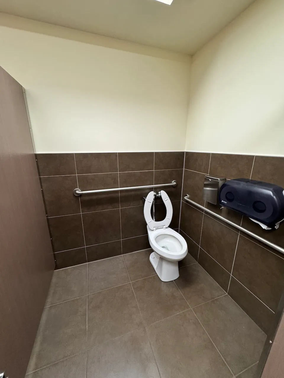 Accessible toilet cubicle