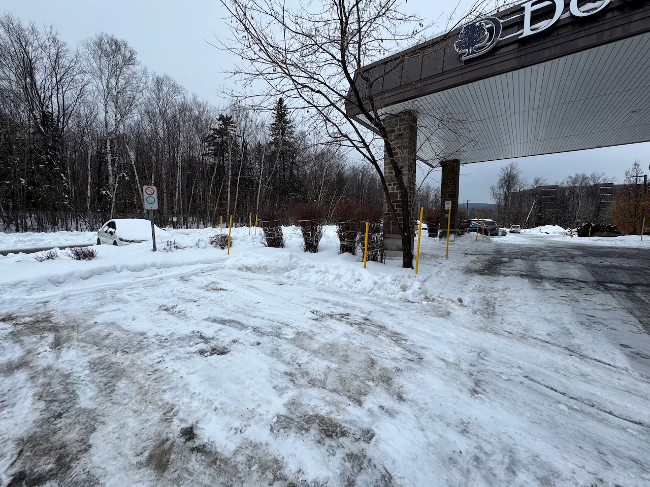 Reserved parking spaces