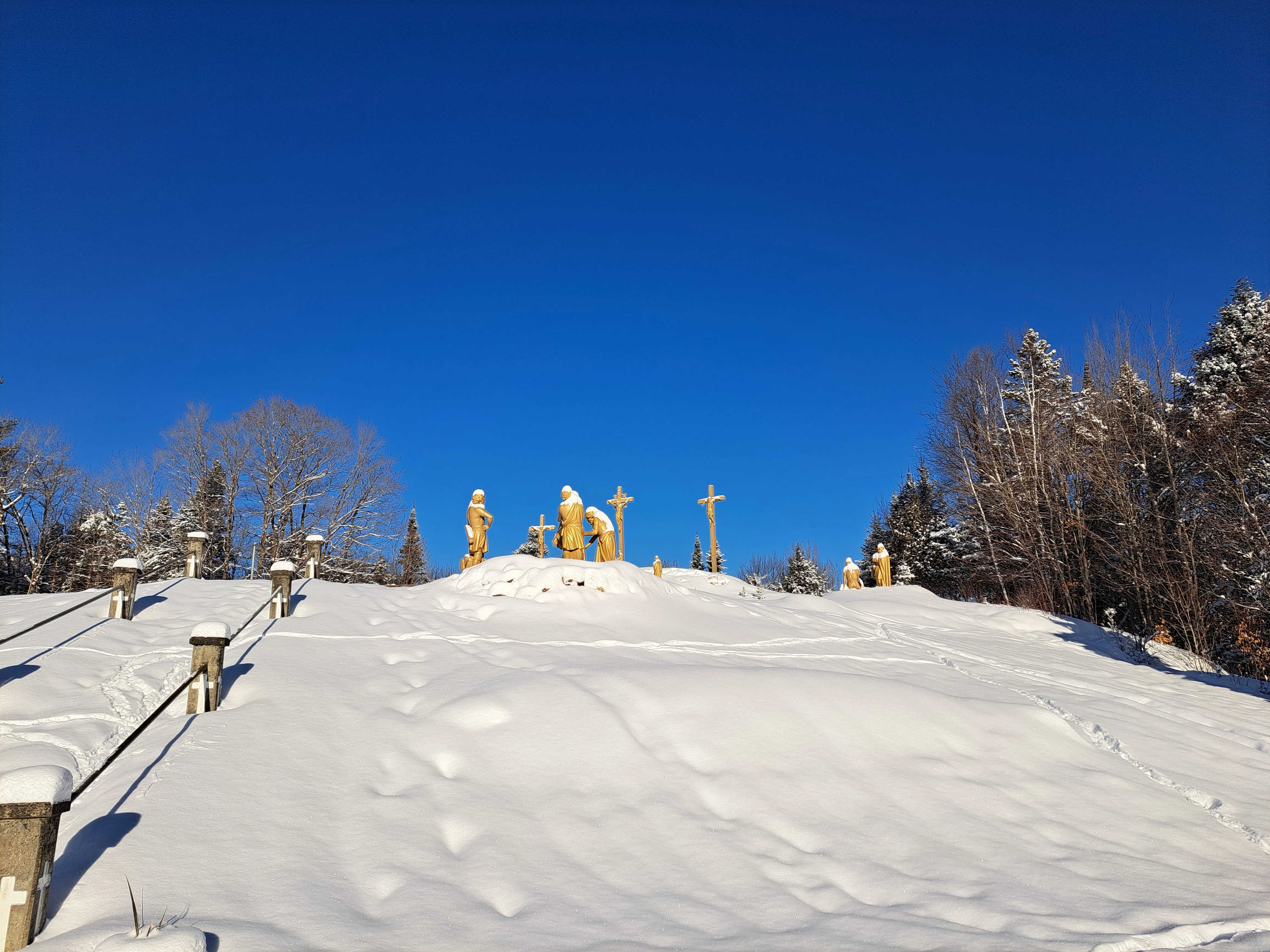 Winter - Calvaire d'Huberdeau