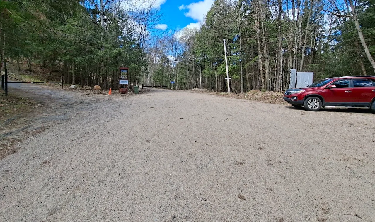 Parking - Bottom of the hill