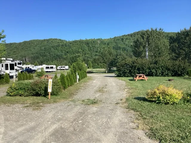 Vue d'ensemble du site