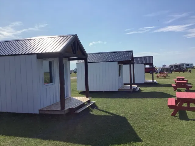 Chalets on the site
