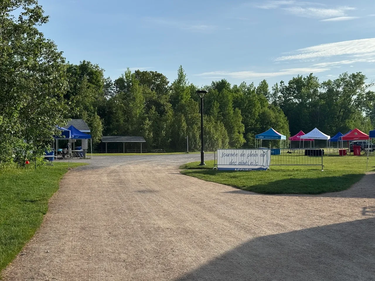 Entrée du site