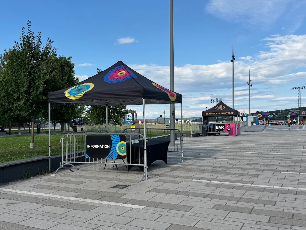 Information Kiosk - Near the site entrance