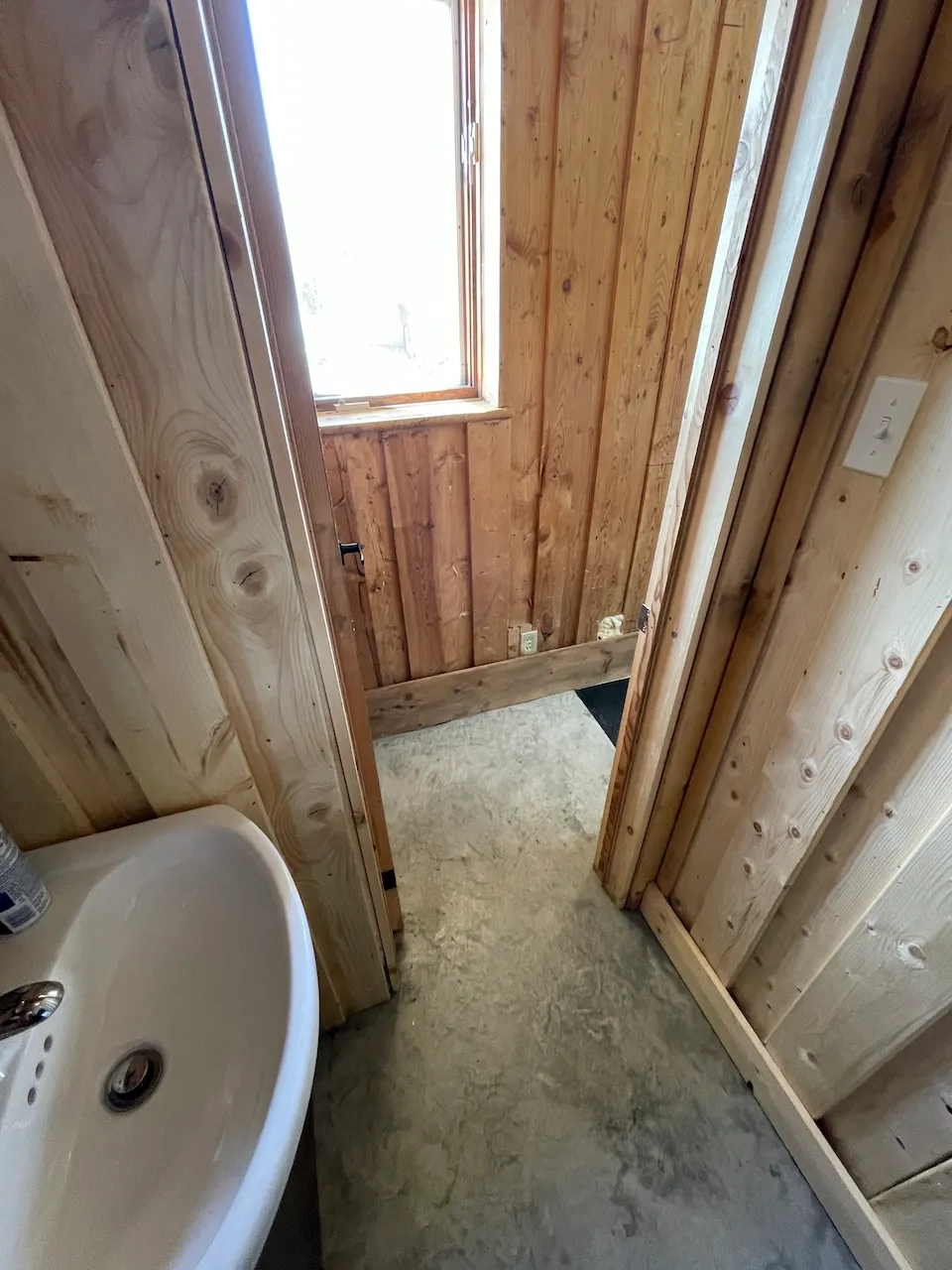 Restroom's door