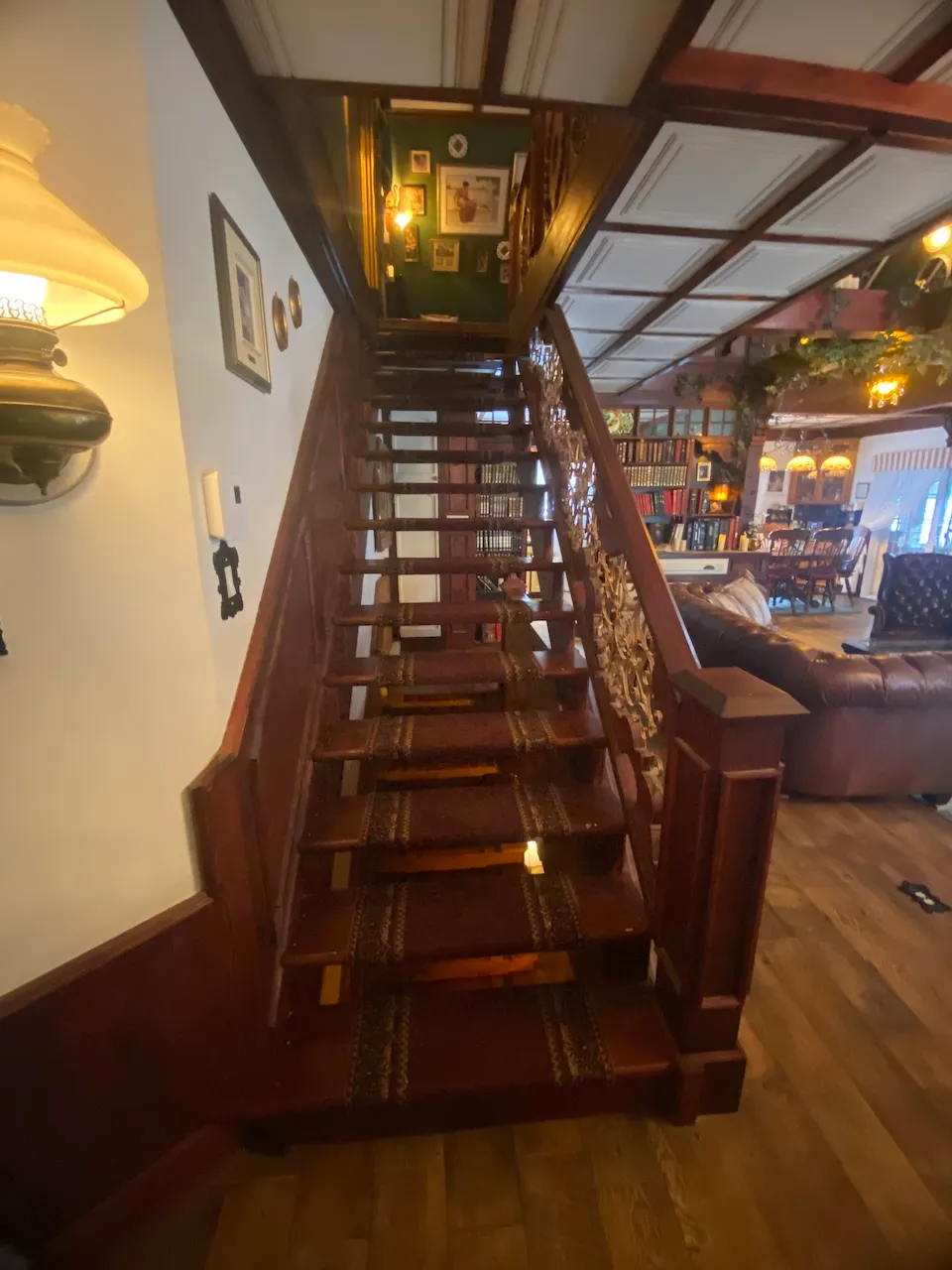 Interior staircase