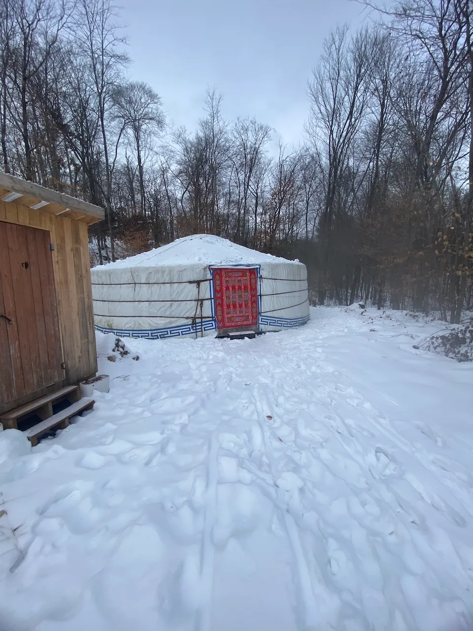 Mongolian yurt