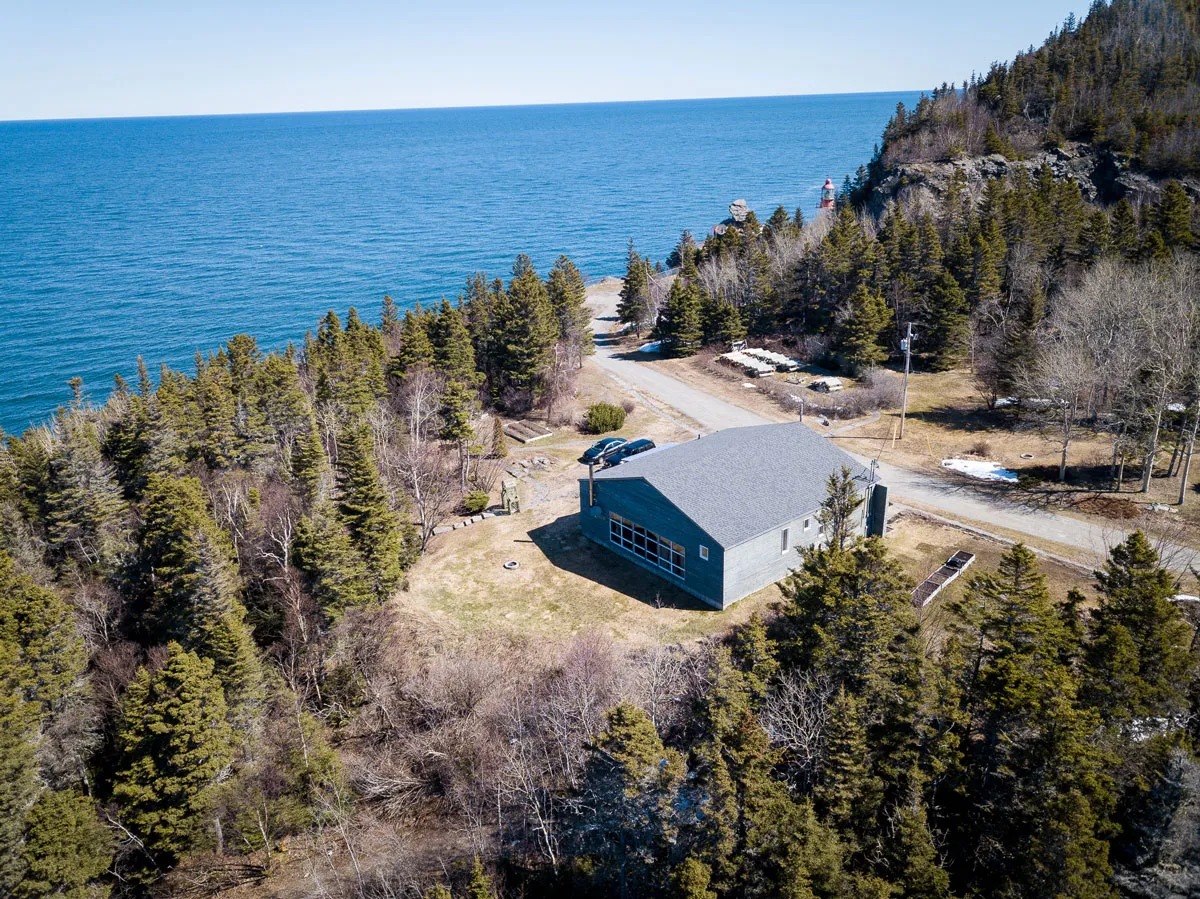 Chalet Le Triton (vue du ciel)