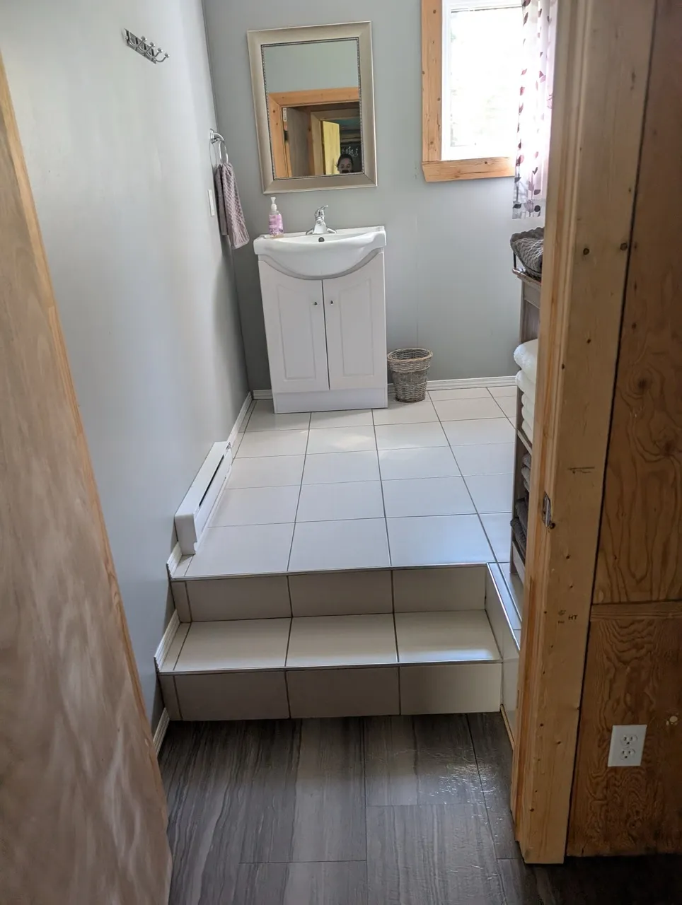 Salle de bain dans le chalet