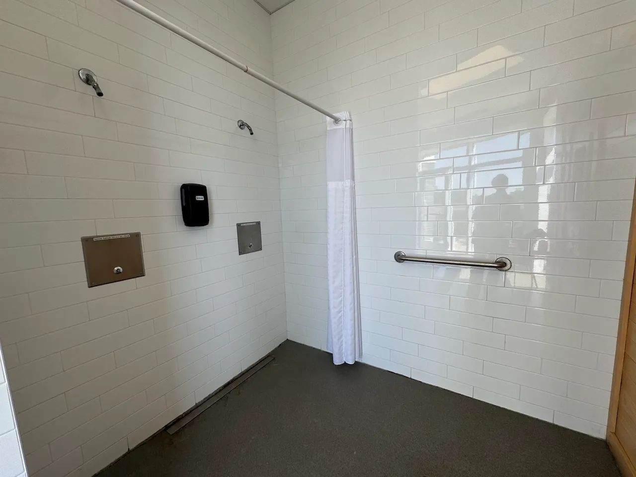 Pool shower