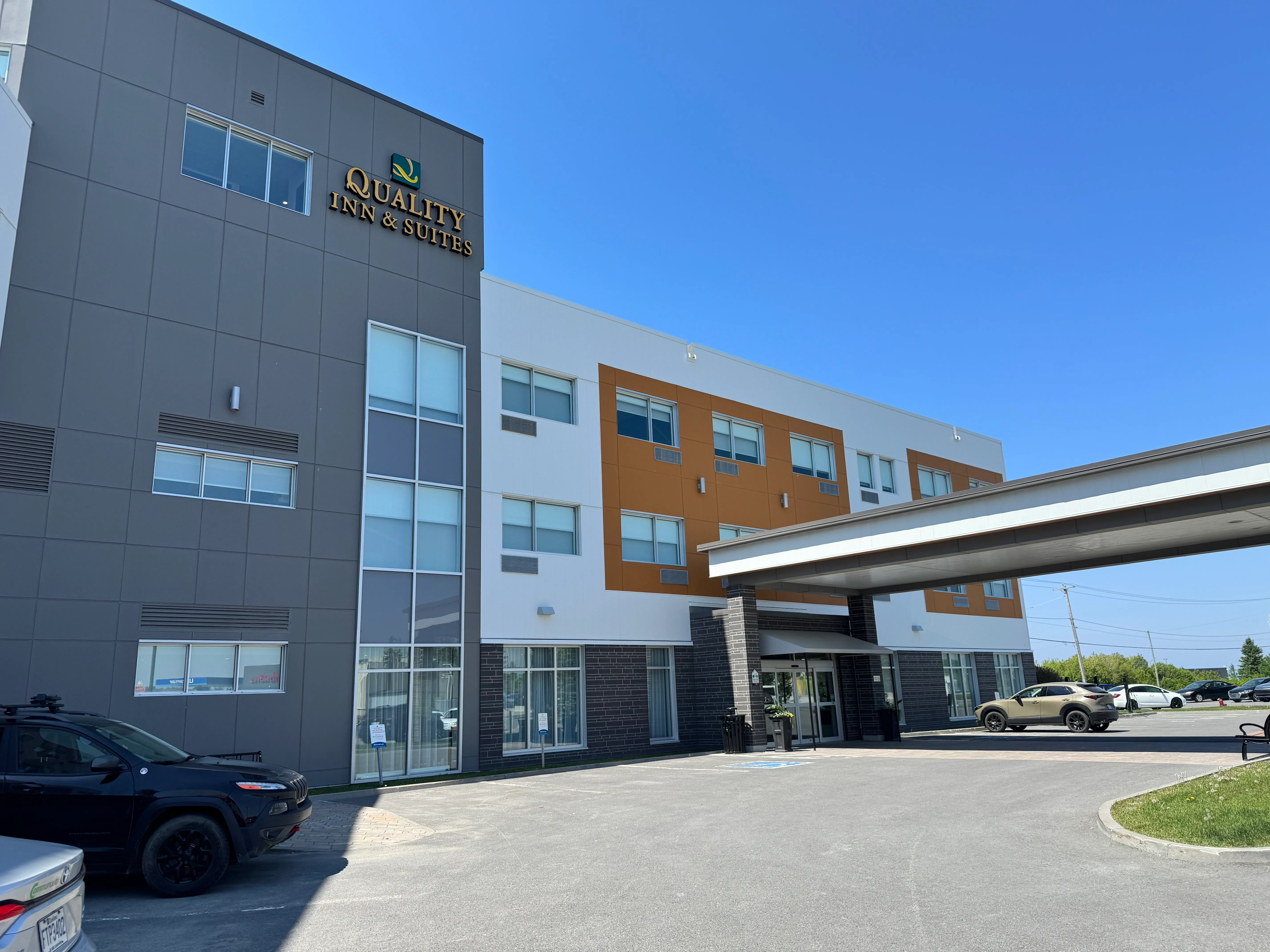 Exterior of the building