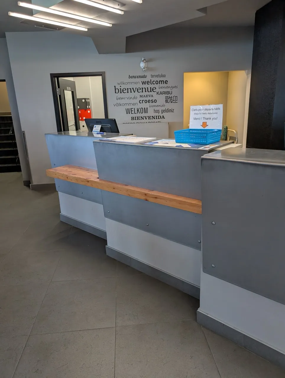 Welcome counter