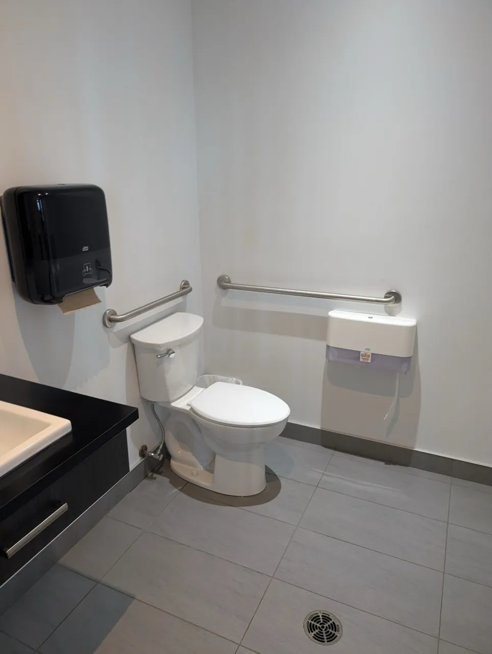 Restroom near the training room - toilet