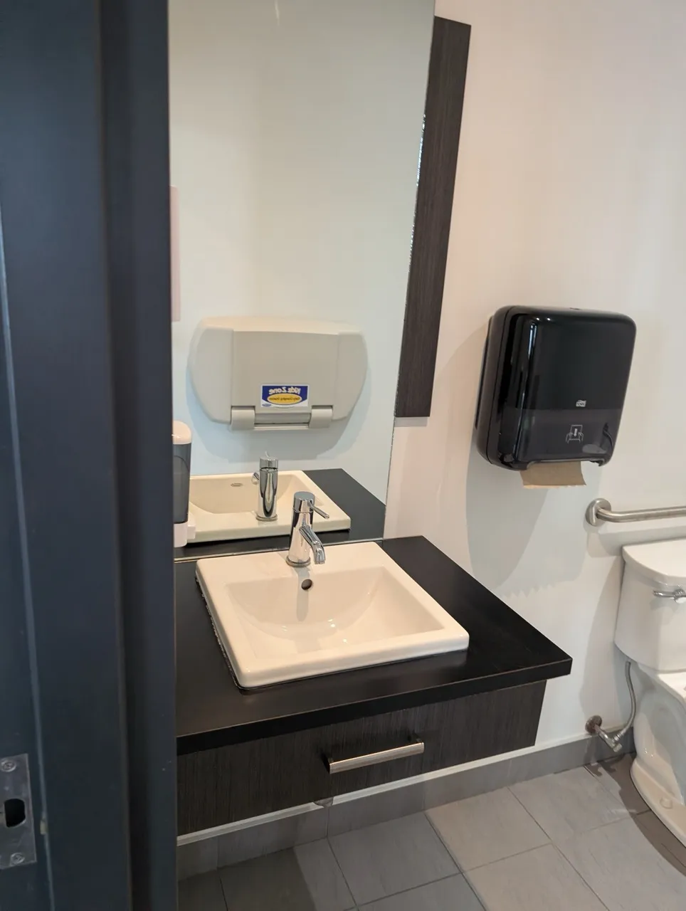 Restroom near the training room - sink