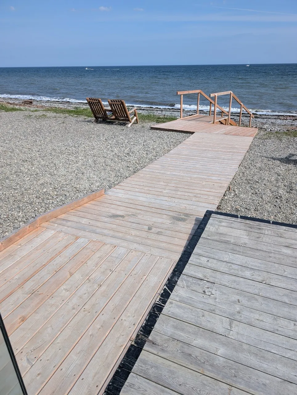 Access to the waterfront