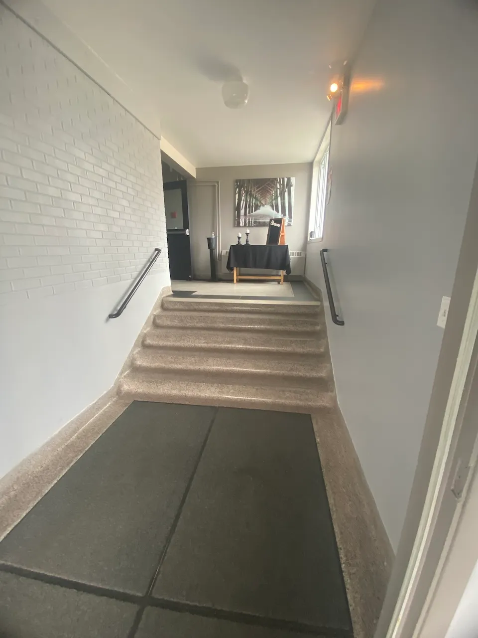 Interior staircase