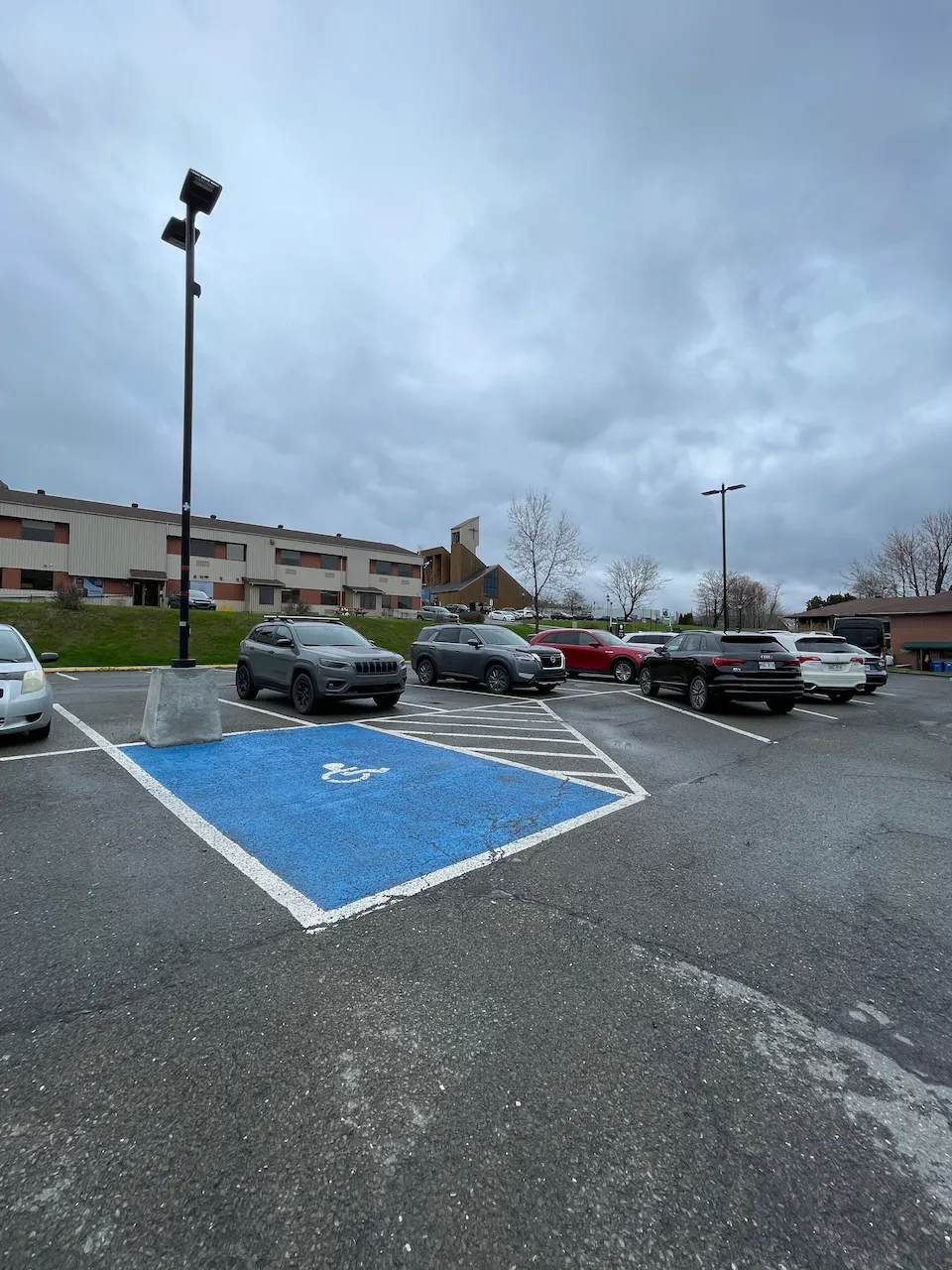Reserved parking space