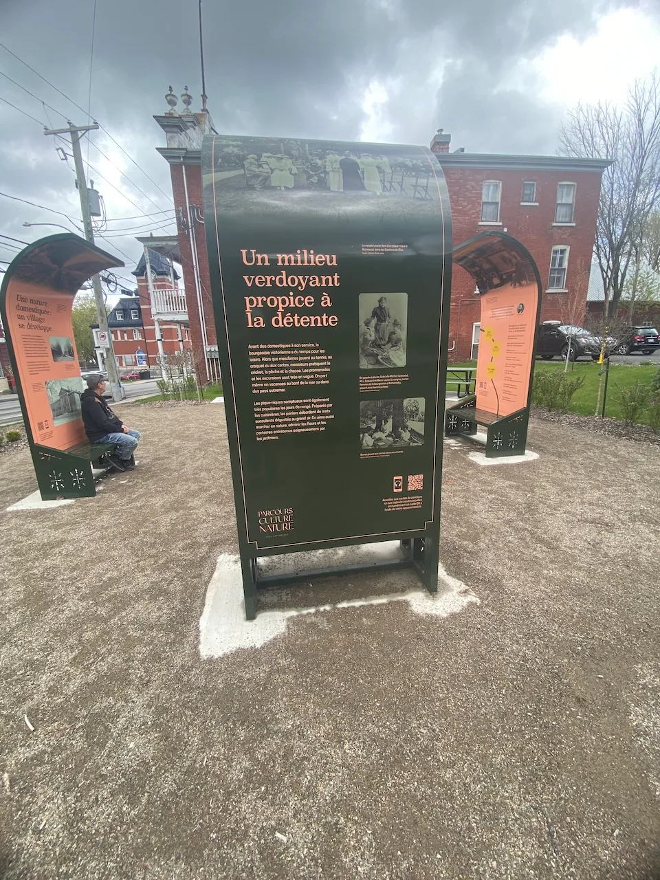 Panneau d'interprétation