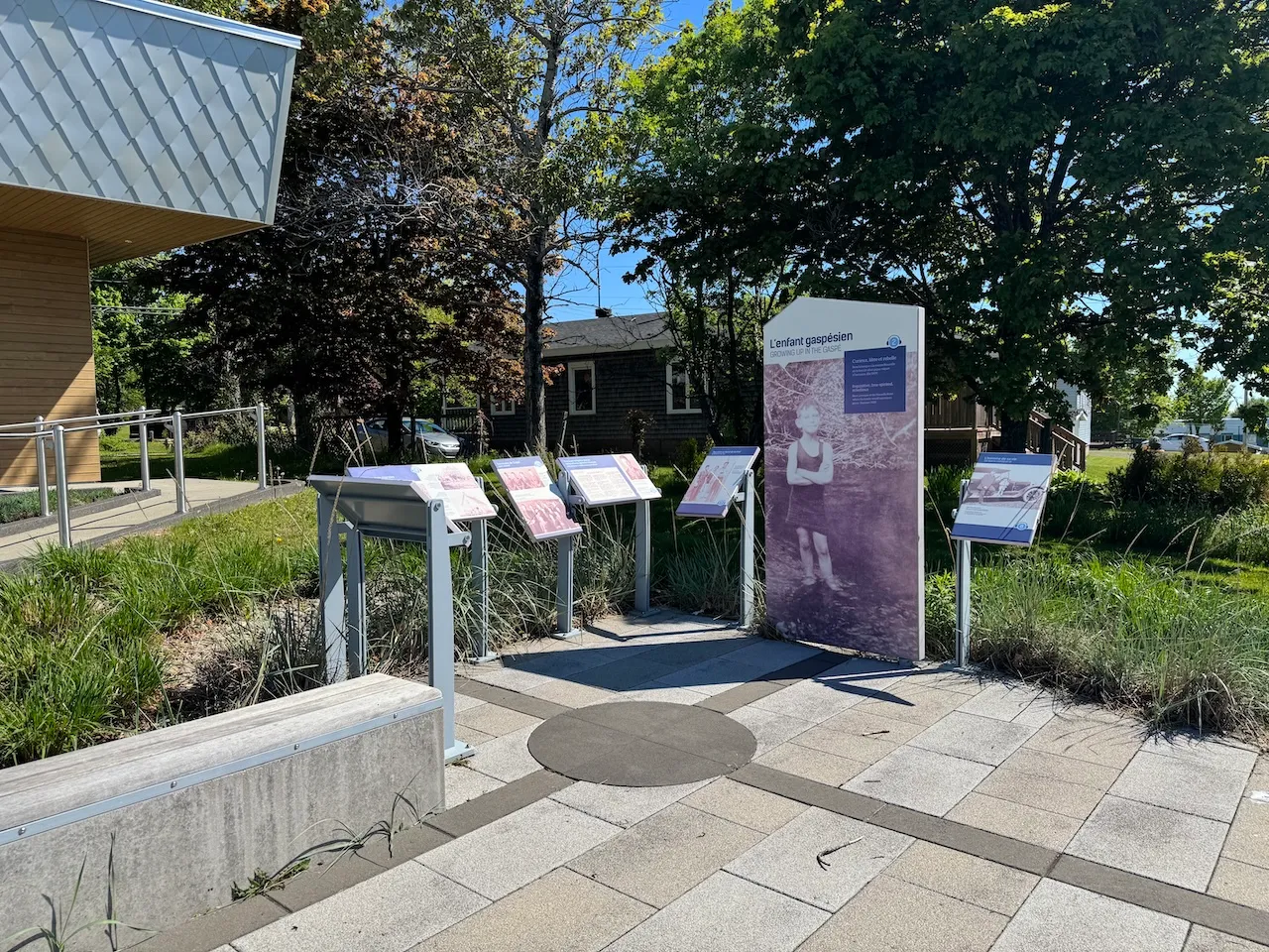 Interpretive signs