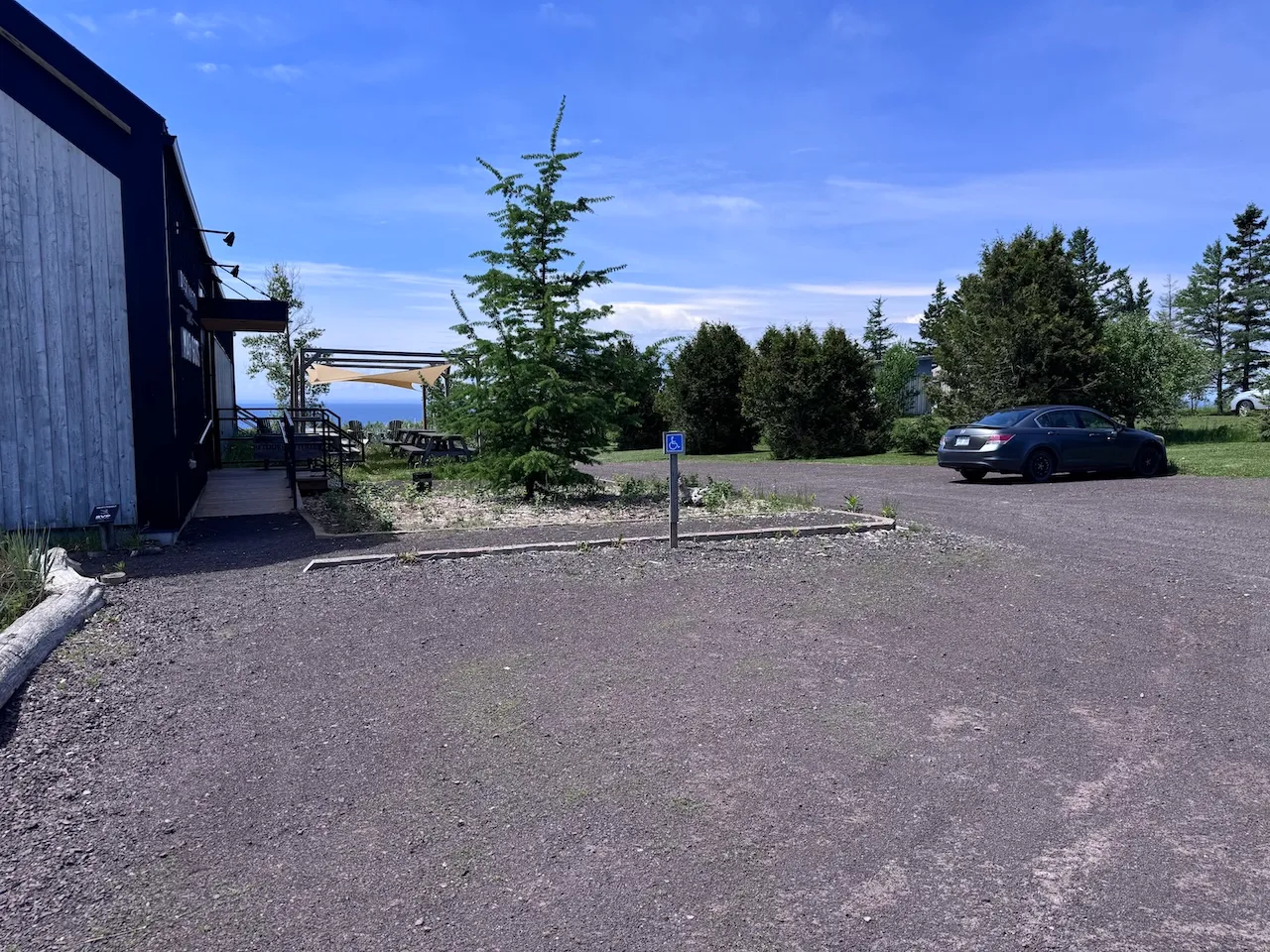 Reserved parking space