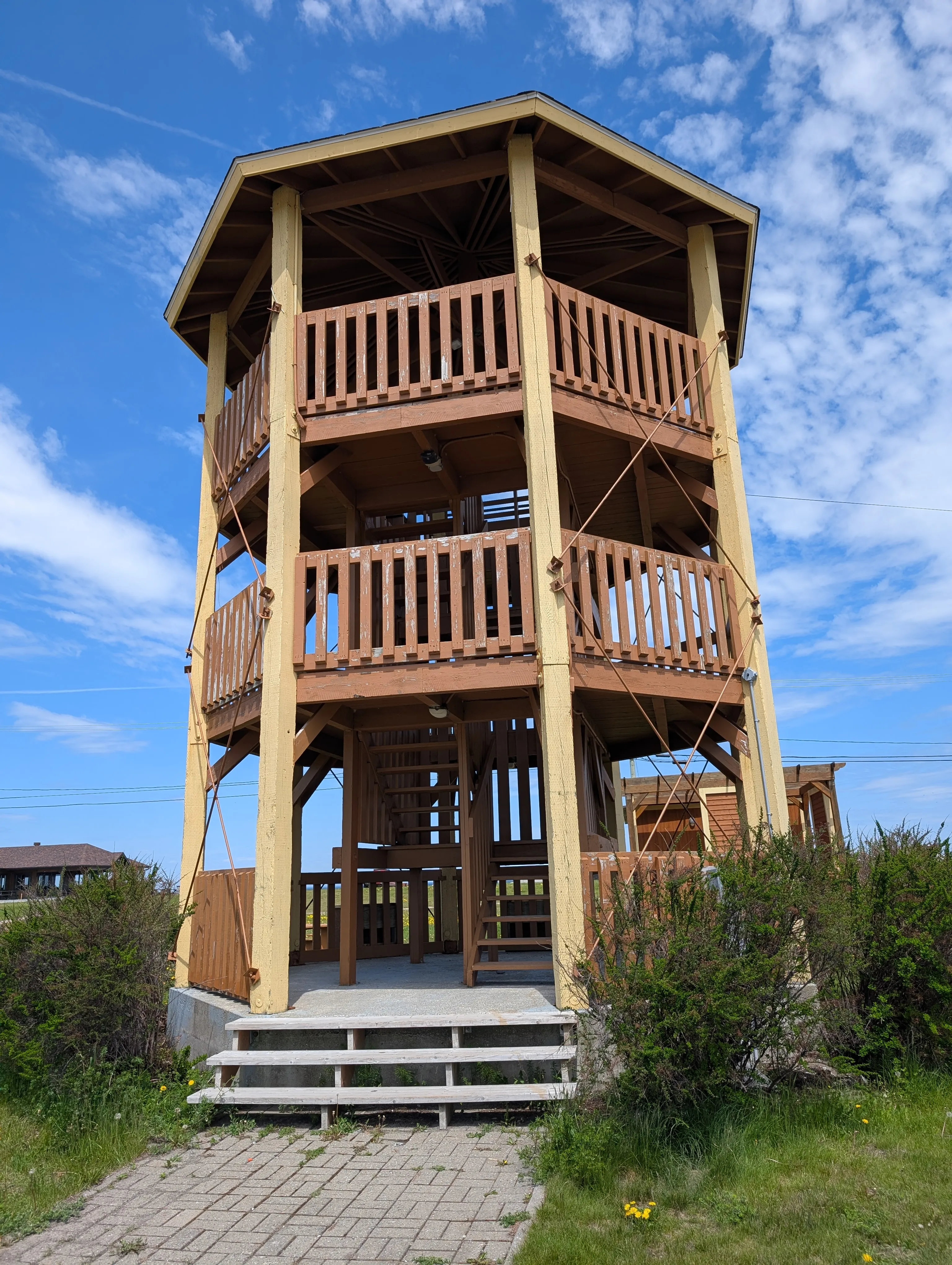 Lookout at the rest stop (not accessible)