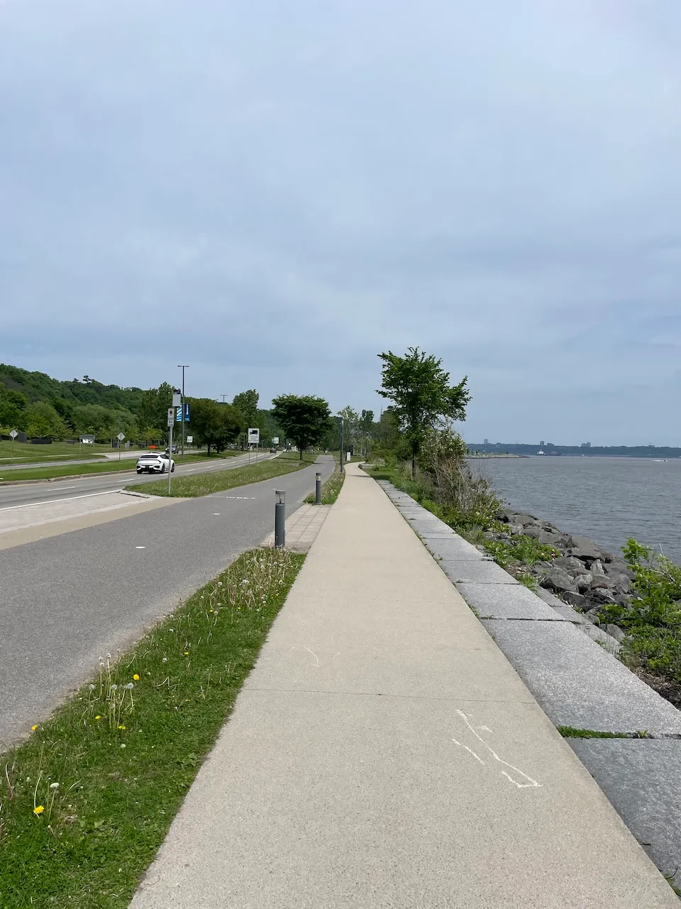 Promenade et piste cyclable