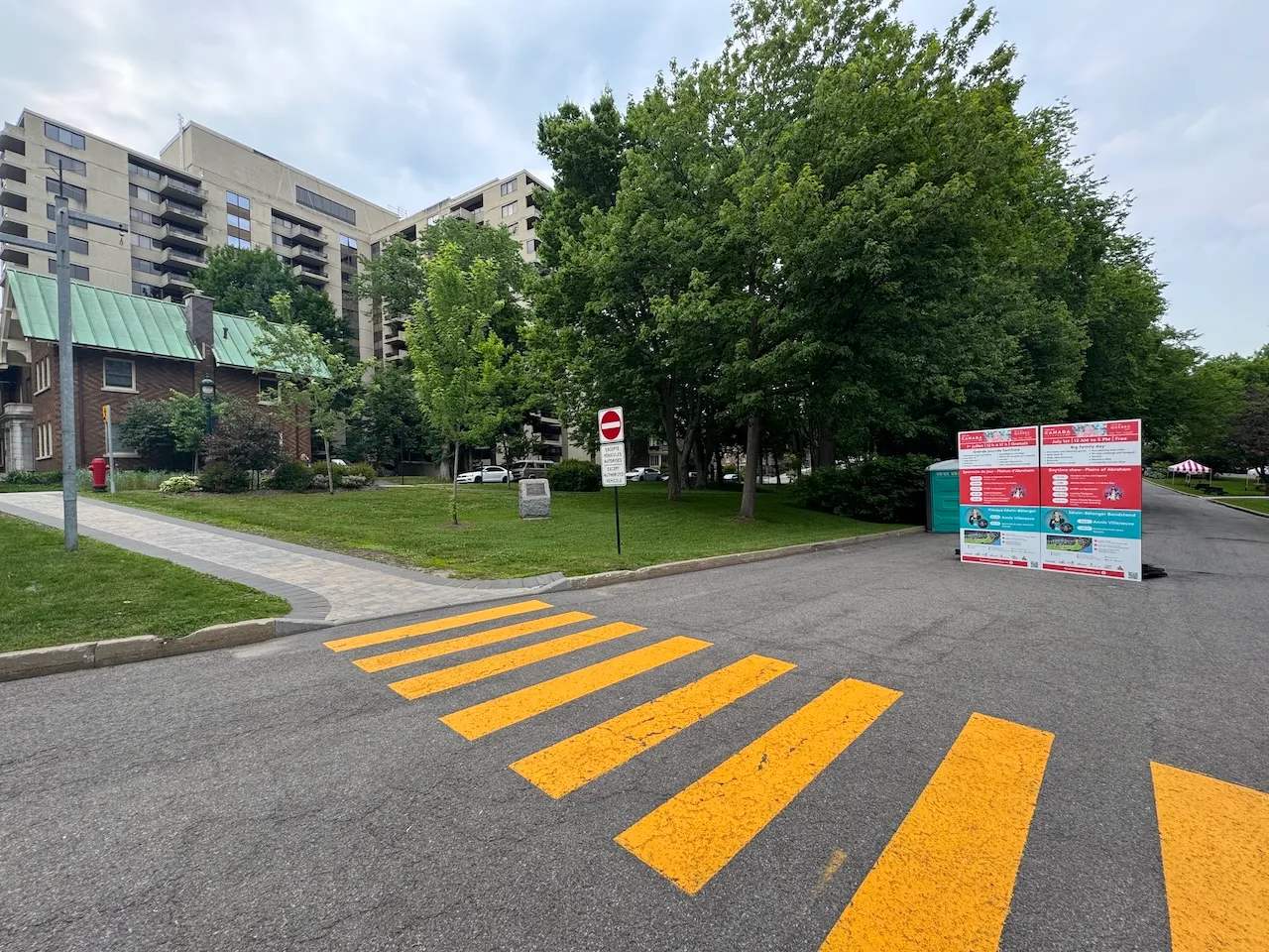 Site Access - Pedestrian Crossing