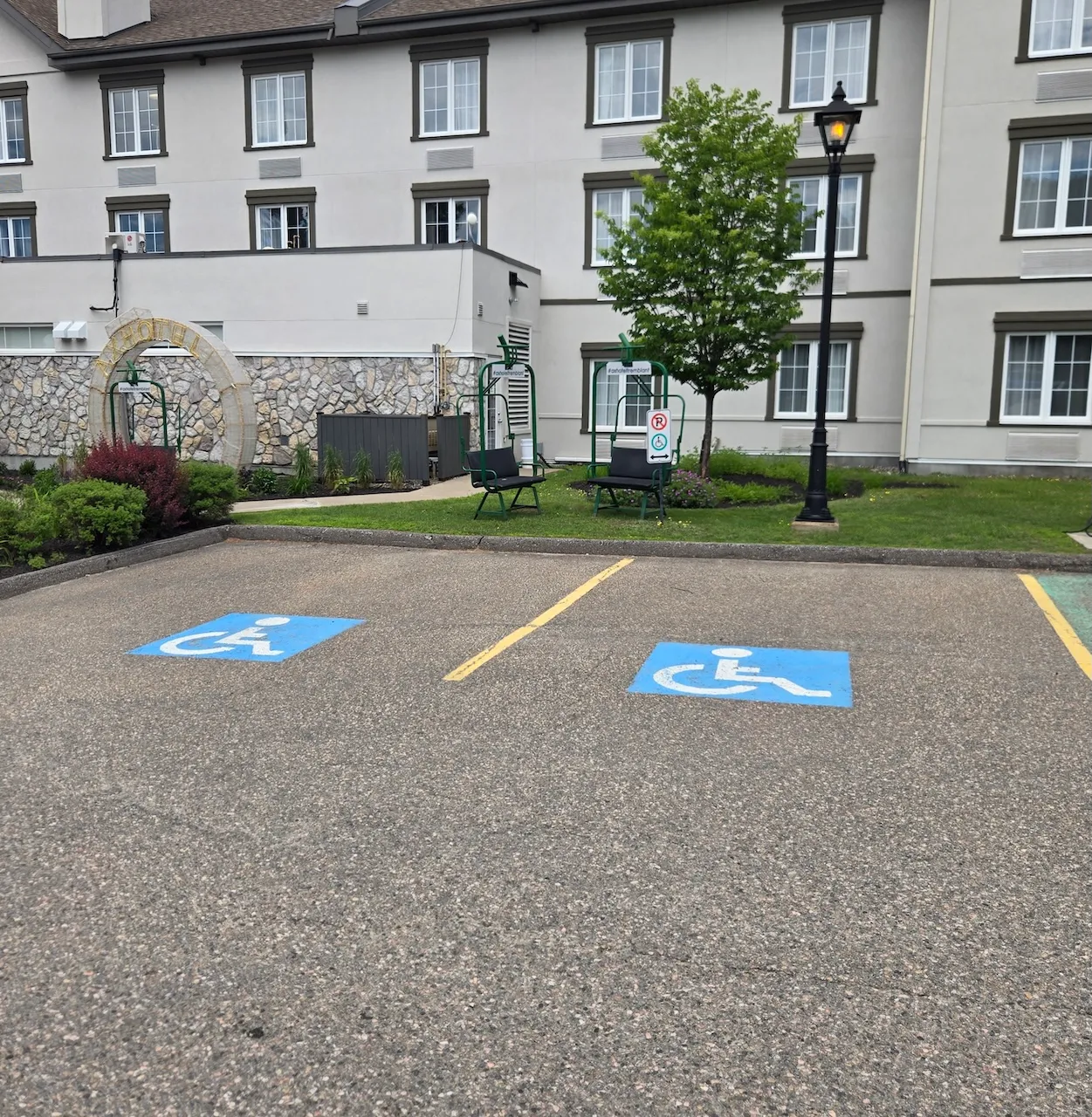 Reserved parkings
