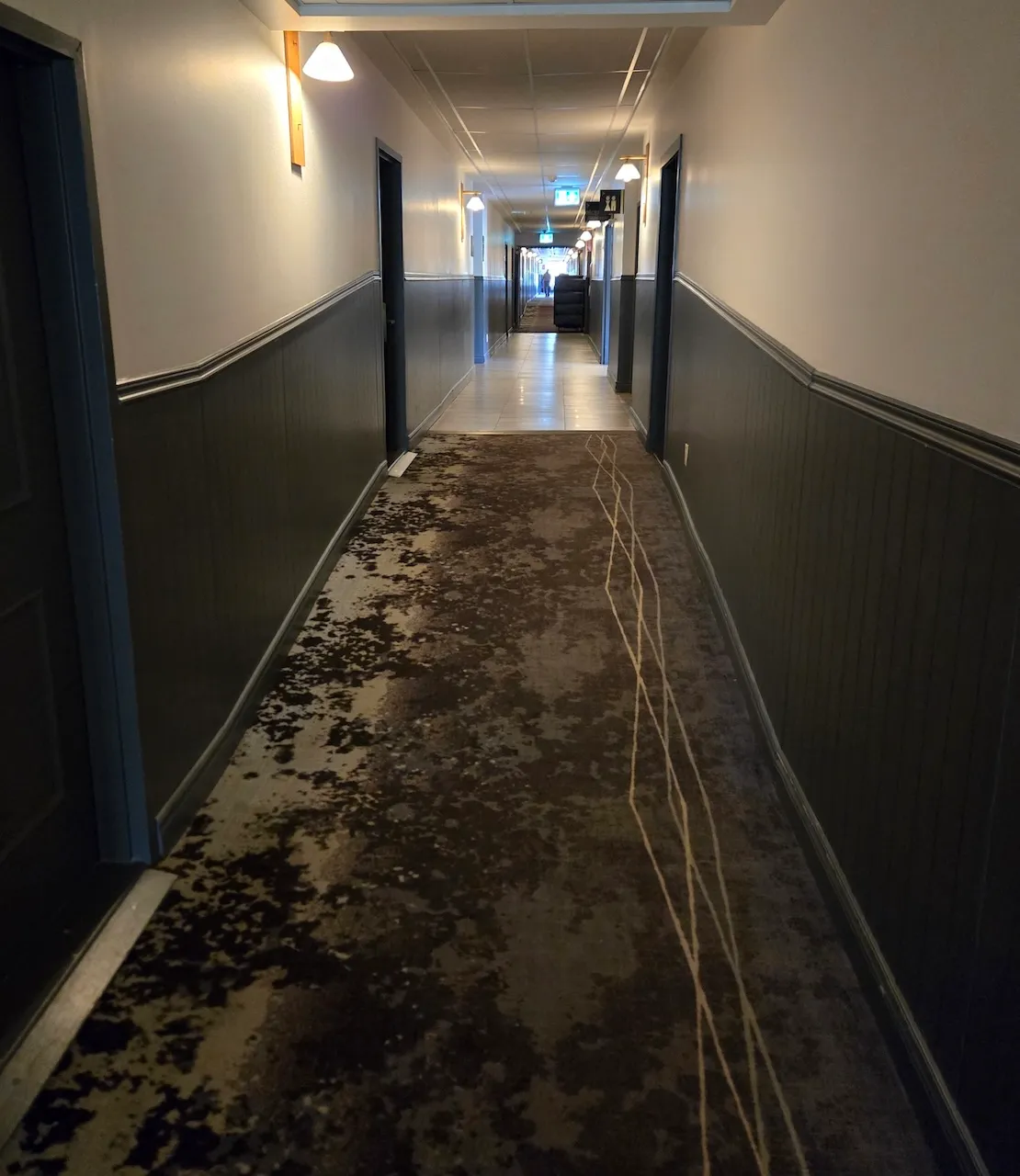 Hallway near the bedrooms