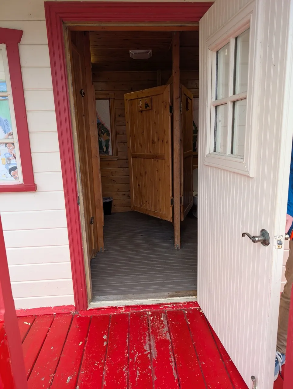 Restroom Building - Entrance Door