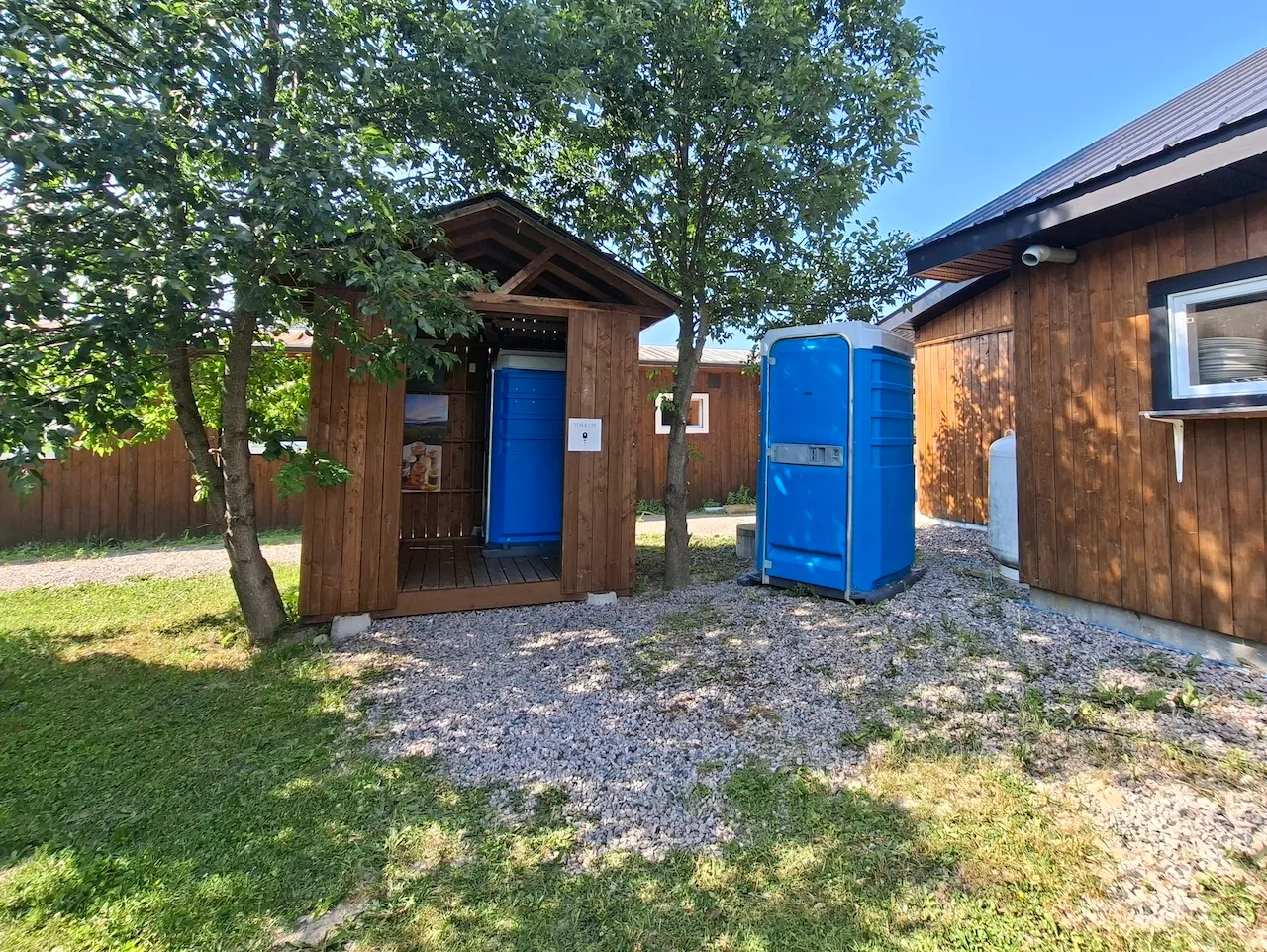 Chemical restroom