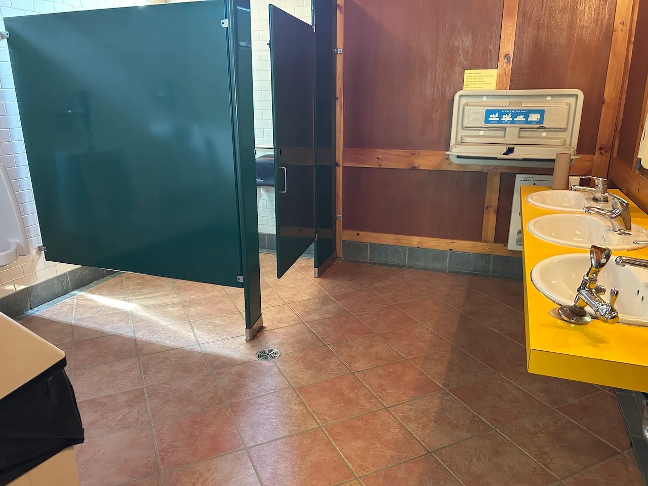 Restroom facility - Men's Restroom