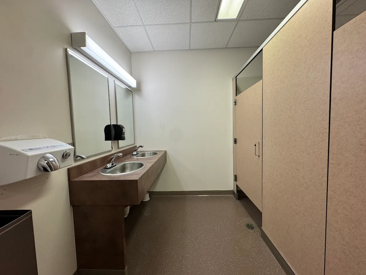 Restroom - In the locker rooms