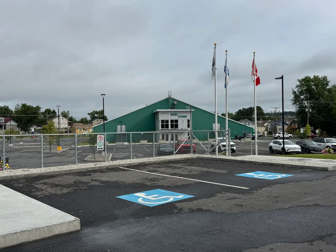 Reserved parking spaces