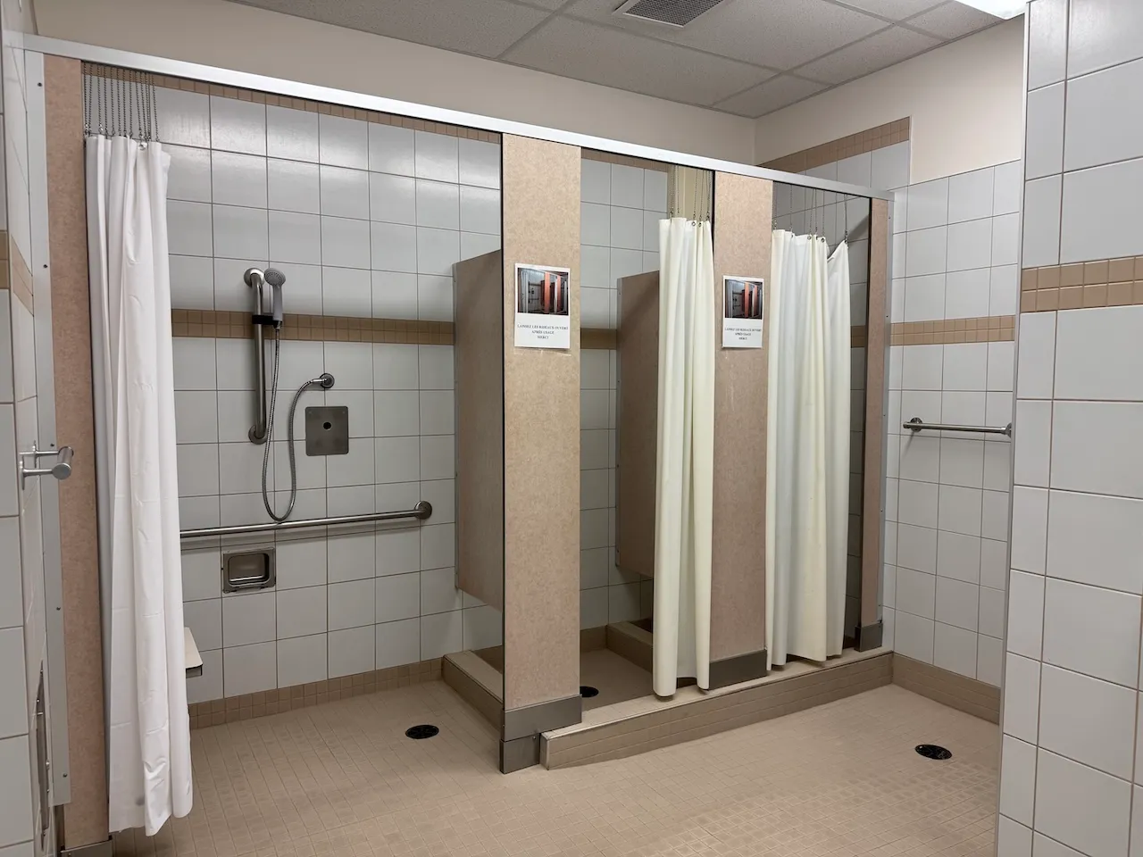 Accessible shower