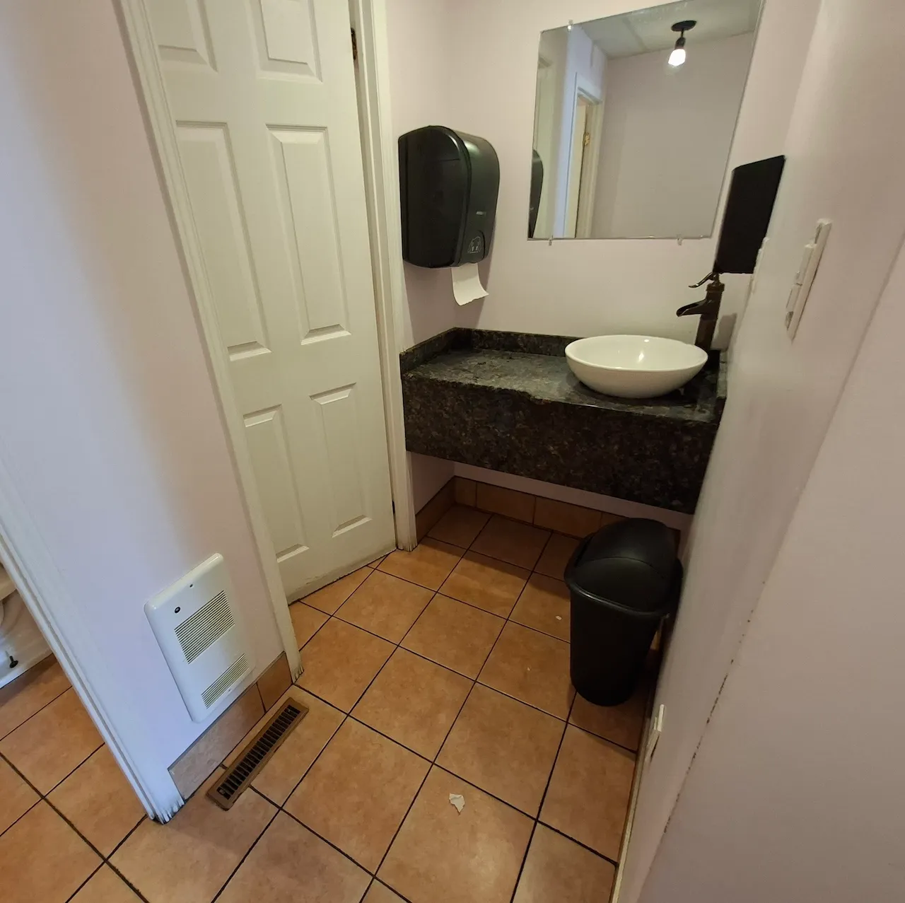 Salle de toilette : Non accessible