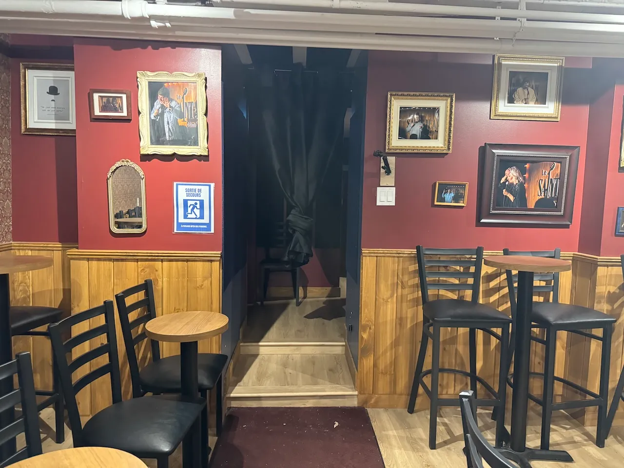 Access to Restrooms - Basement