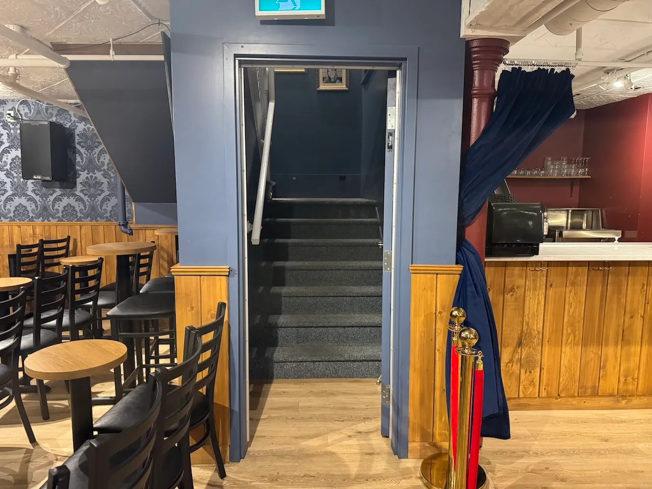 Staircase to the basement