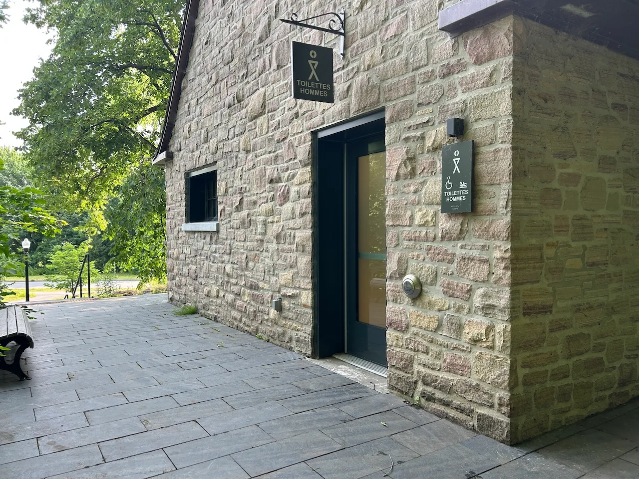 Outdoor Entrance - Men's Restroom