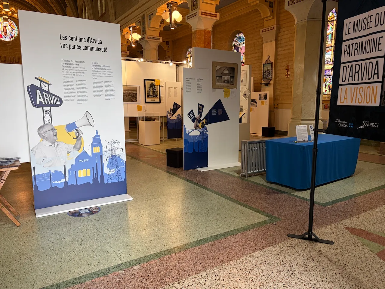 Exhibition « Les cent ans d’Arvida vus par sa communauté »