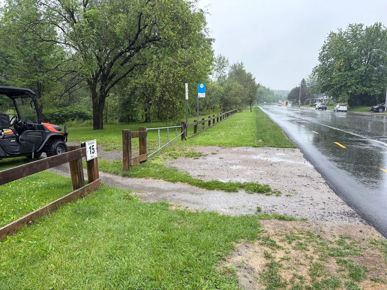 Chemin des Champs - Accès secondaire 2