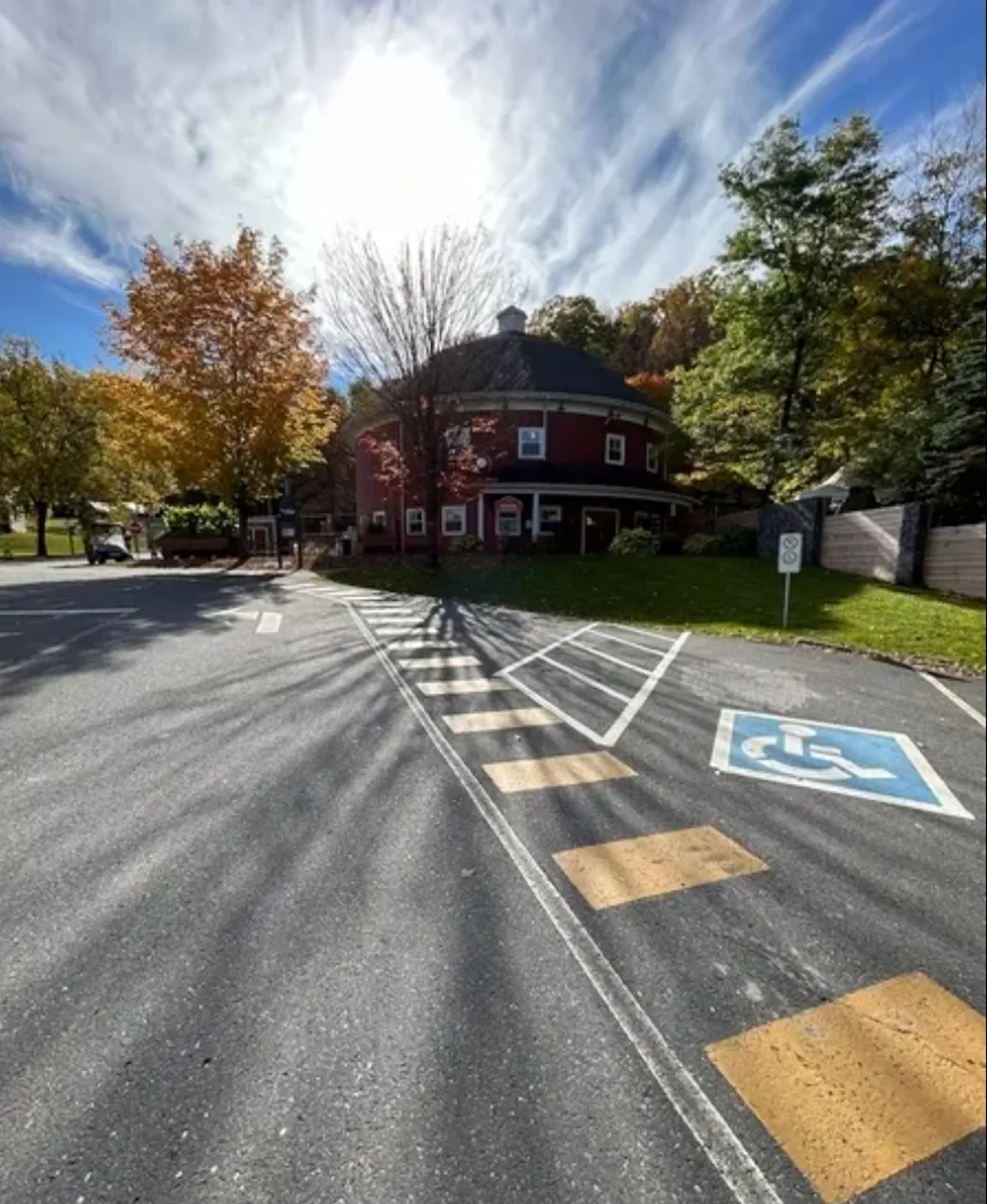 Parking - near the reception building