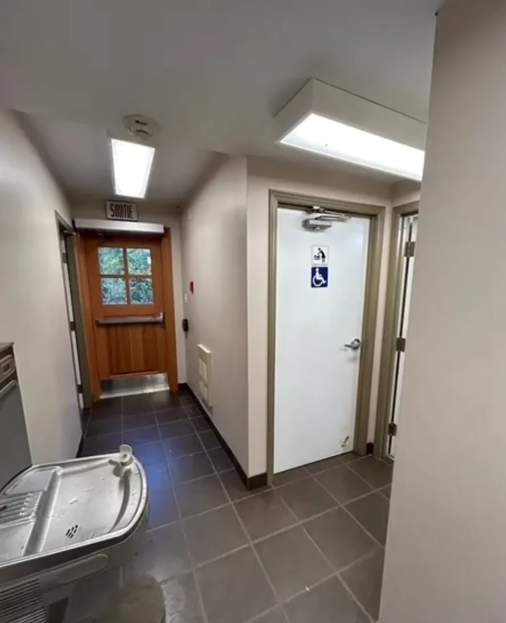 Reception Building: Restroom Access